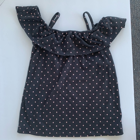 Carter’s Polka Dot Ruffle Top - Picture 2 of 4